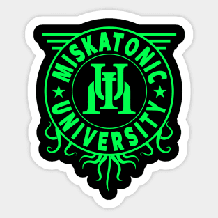 MISKATONIC UNIVERSITY SHIRT, CTHULHU TSHIRT, LOVECRAFT Sticker